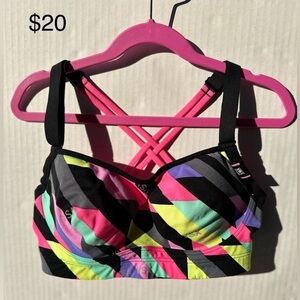 VSX SPORT adult/teen size 32C bra crop top dance top athletic wear
